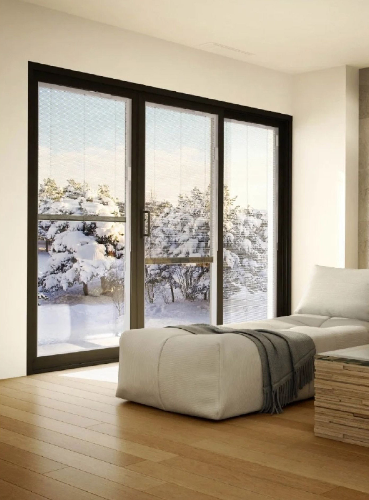 Porte patio hybride Série Élément — Ouellet